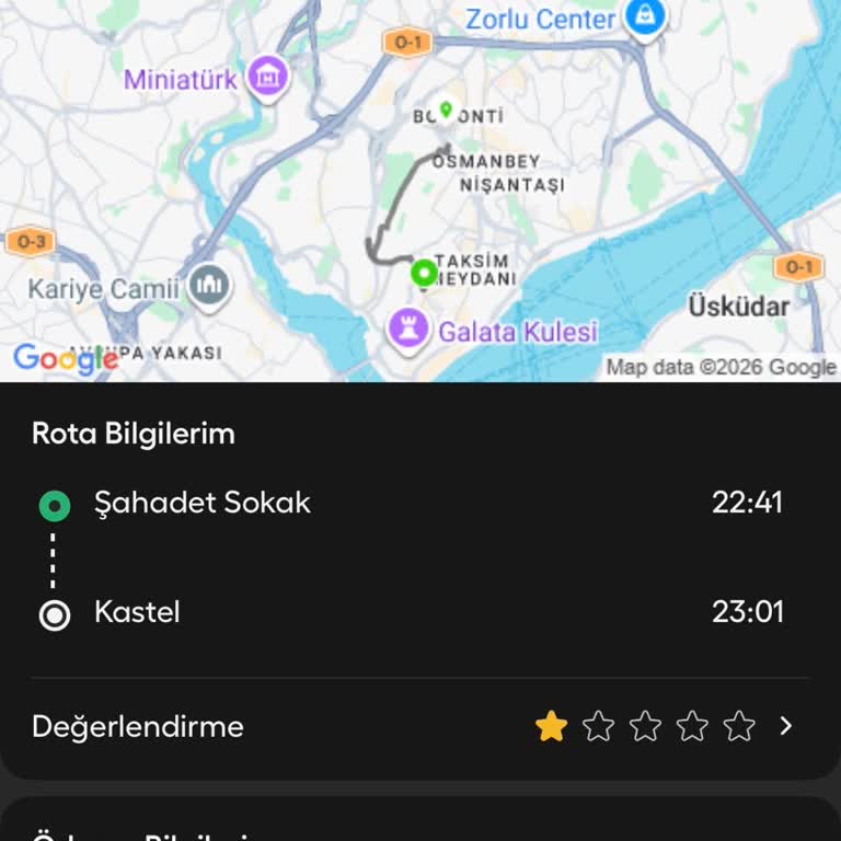 Martı Tag Şoföründen 100 TL Eksik Para Üstü İadesi