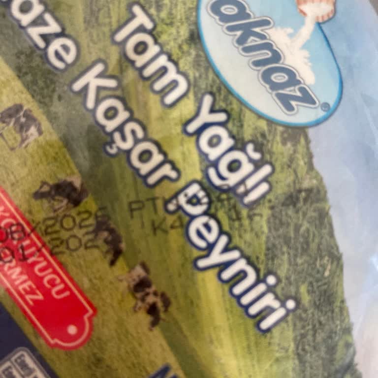 BİM Aknaz Tam Yağlı Kaşar Peynirinde Yoğun Rahatsız Edici Koku Ve İade Talebi