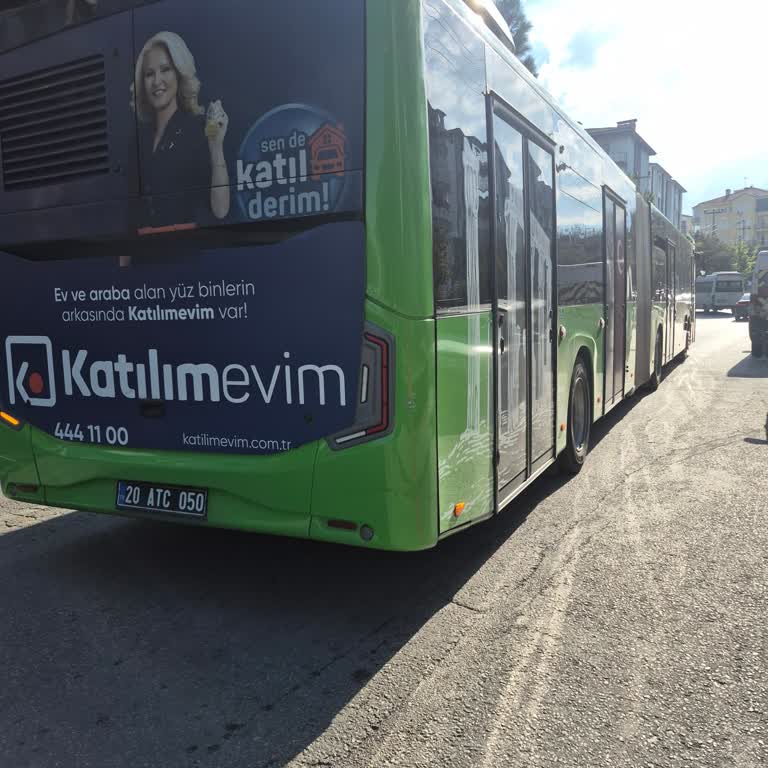 Denizli Şehir İçi Otobüs Şoförünün Scooter Taşıma İzni Vermemesi