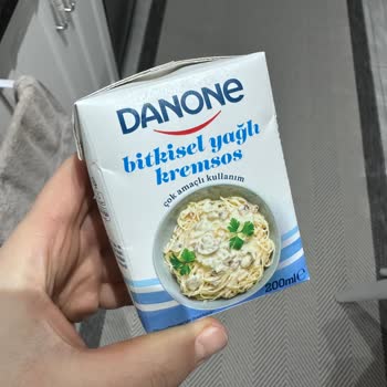 Şişmiş Danone Bitkisel Yağlı Kremsos Ürünü İçin Değişim İsteği