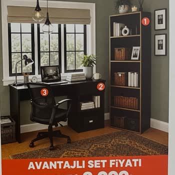 Kampanyalı Çalışma Masasında Görsel Yanıltması Ve Gerçek Ürün Boyut Farkı