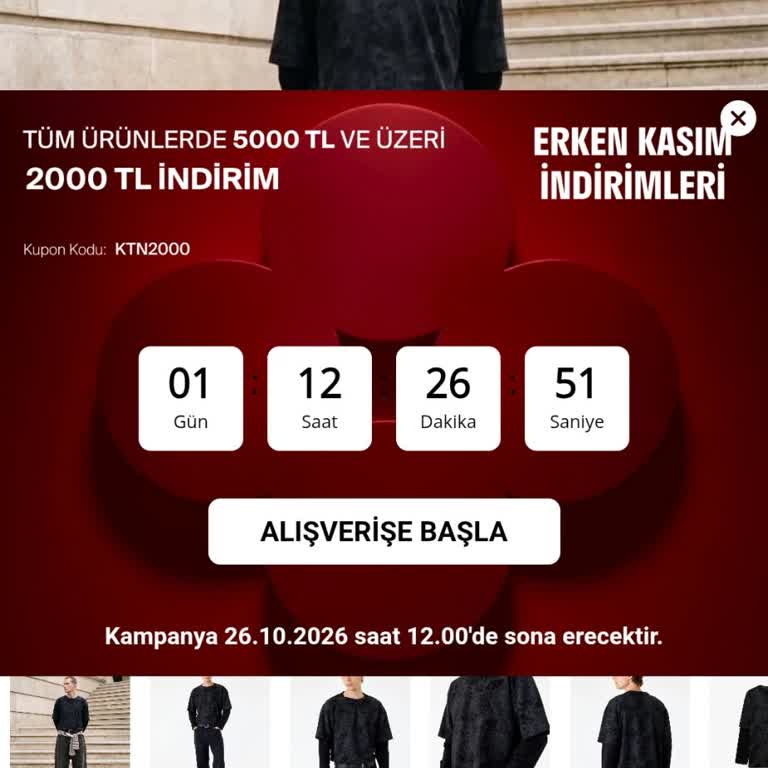 Ktn2000 Kuponu Kampanya Şartlarına Uygun Olmasına Rağmen Kullanılamıyor