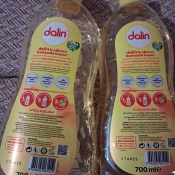 Göz Yakmayan İbaresi Olmasına Rağmen Dalin Bebek Şampuanı Göz Yakıyor Ve Üretim Hatası Şüphesi