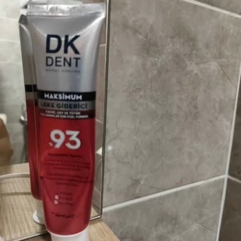 Dermokil DK Dent Maksimum Leke Giderici 93 Diş Macunu Sert Çıktı, Kullanılamıyor