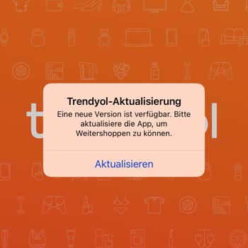 IPhone 7 Plus'ta Trendyol Uygulaması Güncelleme İsteği Sebebiyle Giriş Yapılamıyor