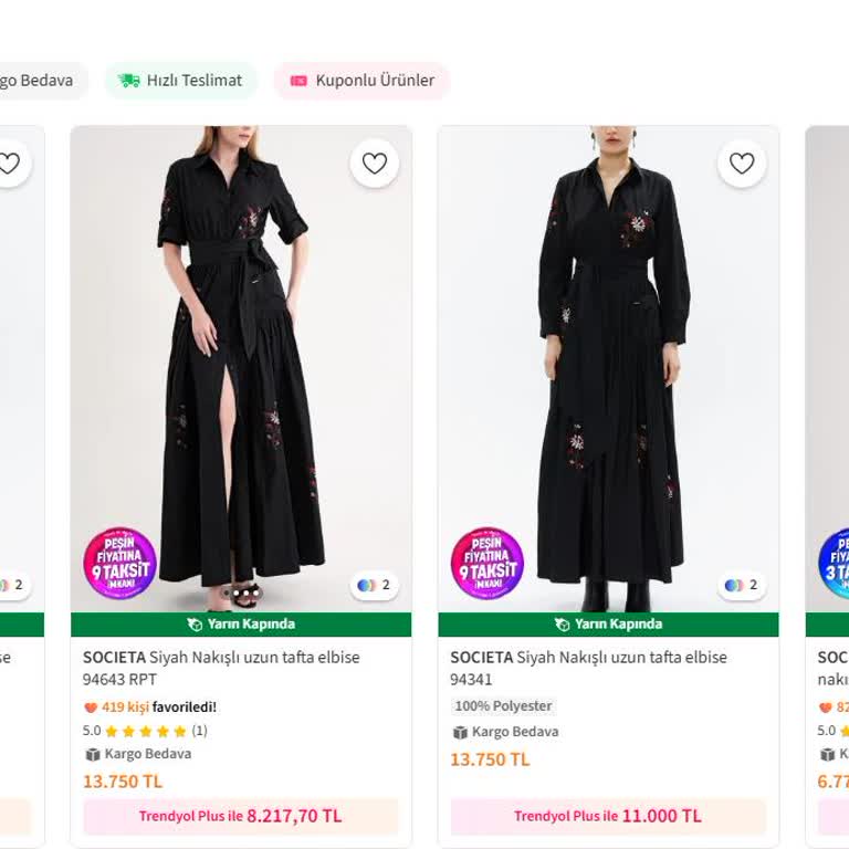 Trendyol Plus’da İndirimli Elbiseyi Satın Alamama Sorunu