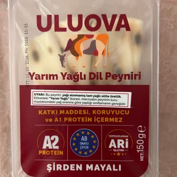 Uluova Yarım Yağlı Dil Peynirinde Küflü Ürün Ve İade Talebi