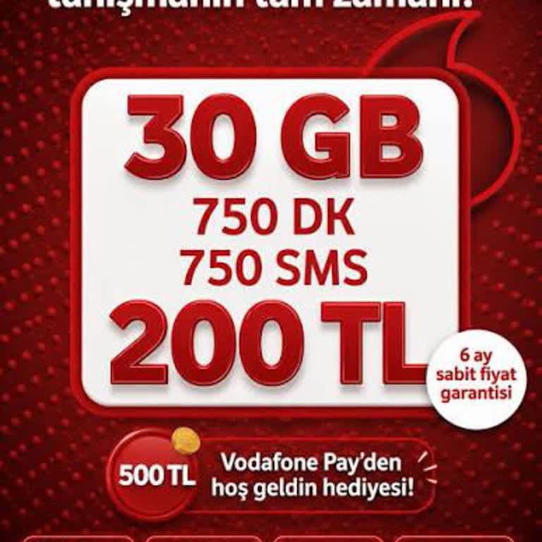 Vodafone Kampanyasında Eksik Ek İnternet Ve Vodafone Pay Hediye Sorunu