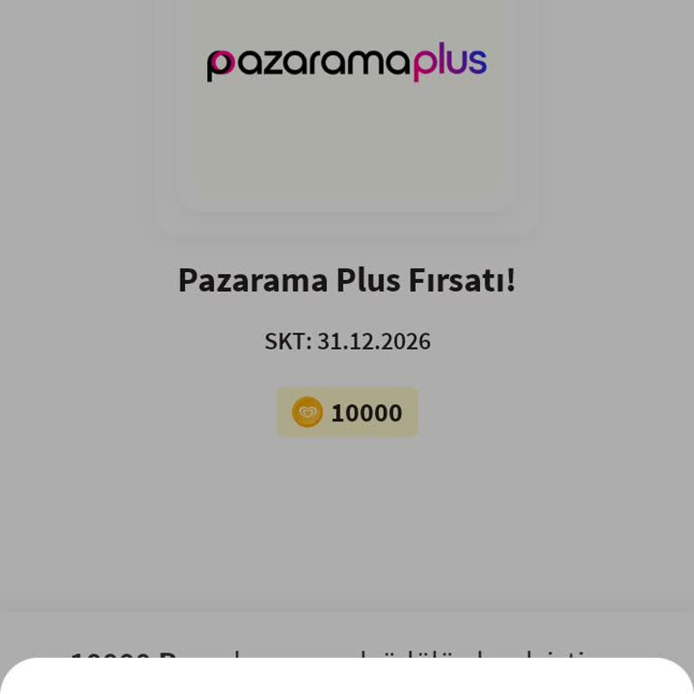 Algida Sadakat Programında Pazarama Plus Kuponu Hatası