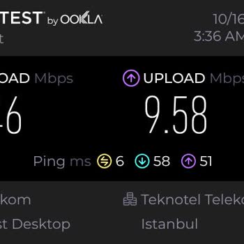 Türk Telekom 100 Mbps Hız Düşüklüğü Ve Sürekli Bağlantı Kesintileri