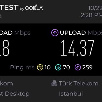 Türk Telekom 100 Mbps Hız Düşüklüğü Ve Sürekli Bağlantı Kesintileri