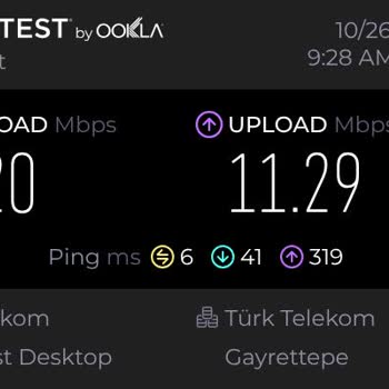 Türk Telekom 100 Mbps Hız Düşüklüğü Ve Sürekli Bağlantı Kesintileri