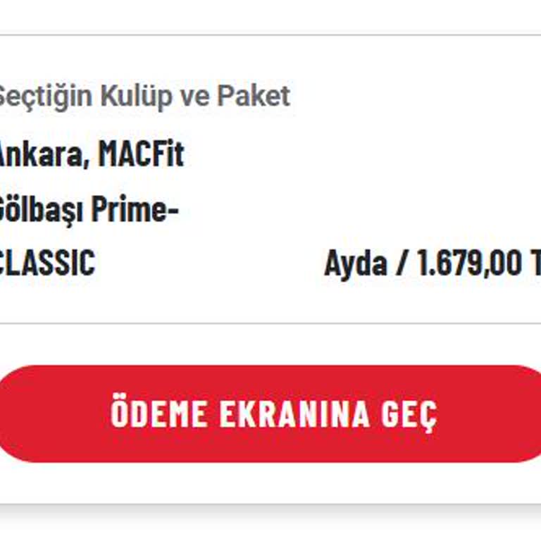 Macfit’te Gecikmeli Geri Dönüş Ve Fiyat Artışı Nedeniyle Üyelik Ücretinde Haksız Değişiklik