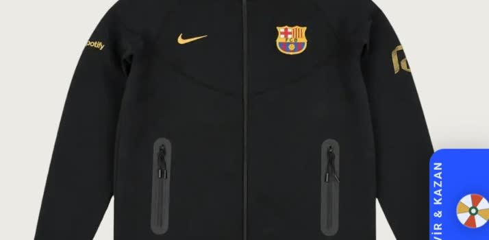 Tech Flacee Drip House Nike Tech Fleece Barcelona Edition Sweat'te Hızlı Tüylenme ...