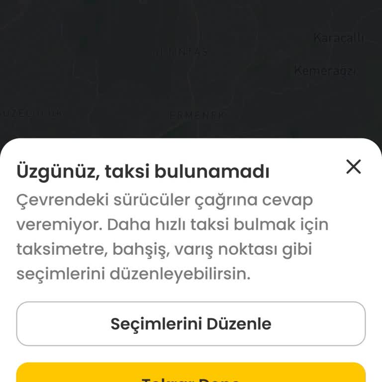 BinBin Taksi Kampanyasında Taksi Bulunamadı, 700 TL Fazla Ödendi
