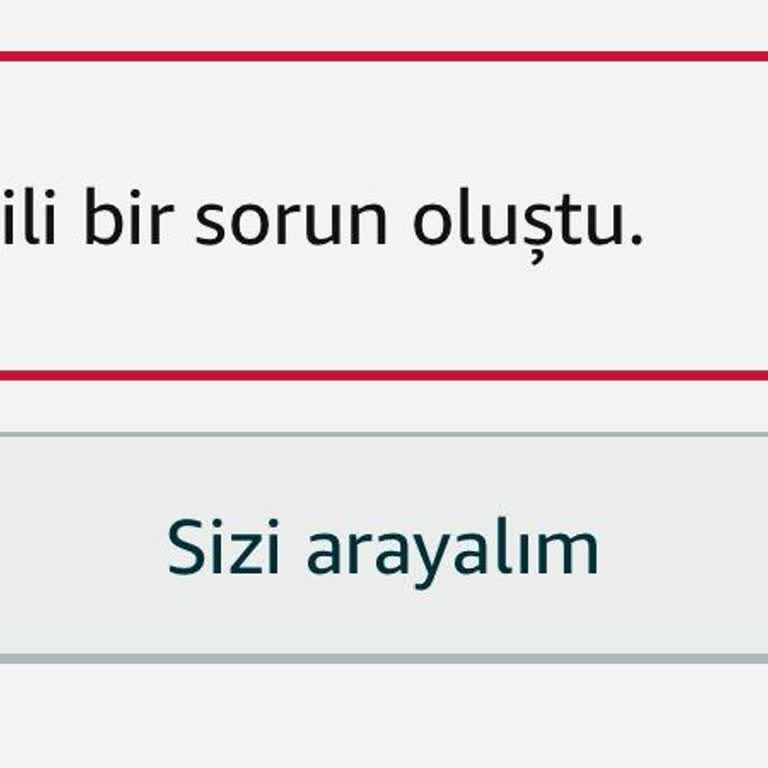 Amazon’da Teslim Edilemeyen Sipariş Ve Geri İade Talebi
