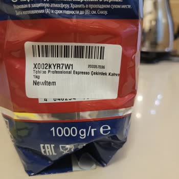 Amazon Türkiye’de Online Satıcıdan Alınan Tchibo Kahve Ürününün Sahte Şüphesi Ve İade Sorunu