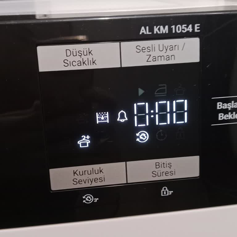 Altus Kurutma Makinesinde Sürekli Filtre Temizliği Uyarısı Ve Çağrı Merkezine Ulaşılamaması