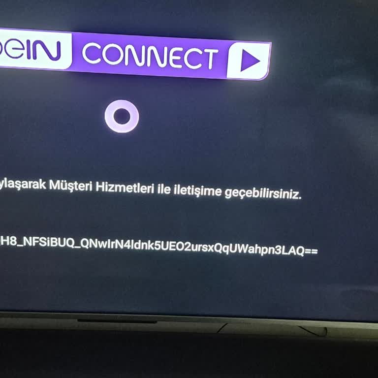 Bein Connect Teknik Hatası Ve Müşteri Hizmetlerine Ulaşılamaması Nedeniyle Maç İzlenemedi