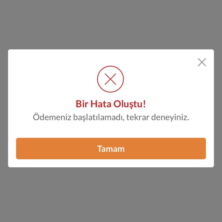 Ödeme Linki Hatası Nedeniyle Kalan Taksit Ödenemiyor