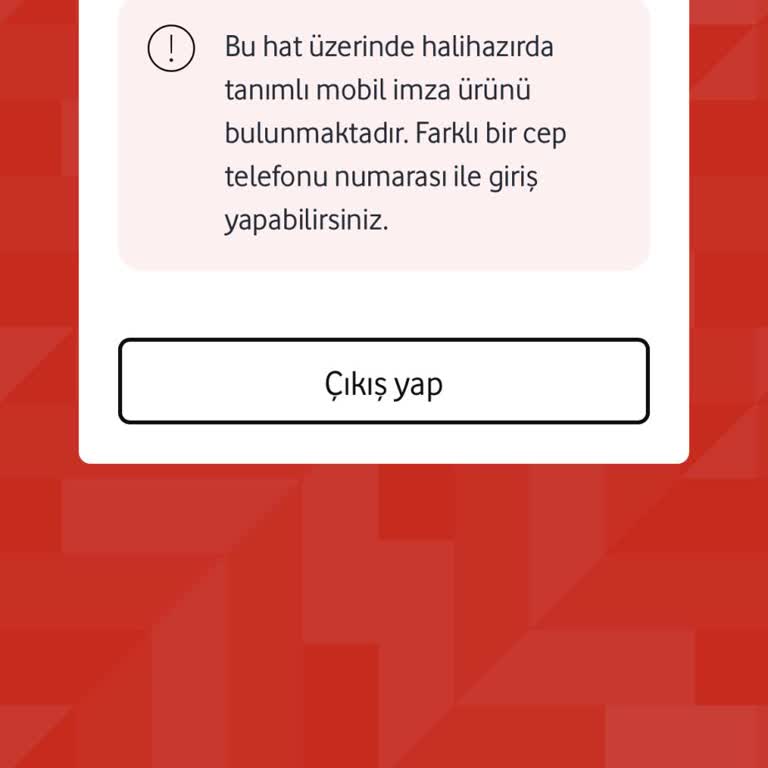 Mobil İmza Yetkisiz İptali Ve Sistemsel Hatası Nedeniyle Uzun Süreli Mağduriyet