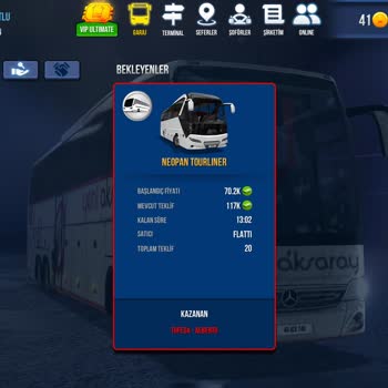 Bus Simulator Ultimate’da Teklif Değiştirme Sonrası Kayıp Oyun Parası Geri Dönmedi