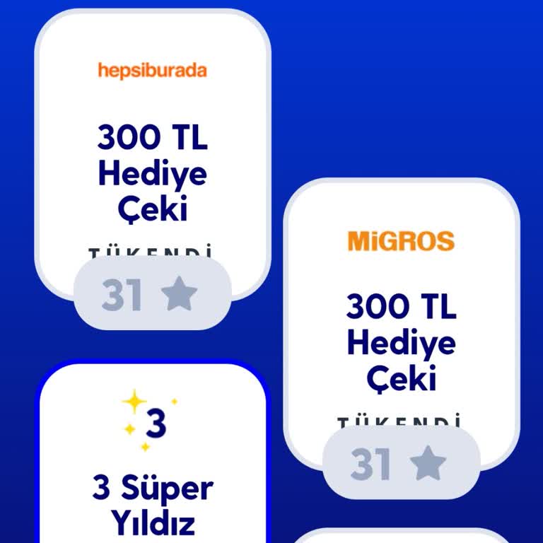 31 Yıldıza Ulaştığımda Hediyeler Tükendi