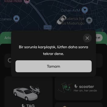 Martı Uygulamasında IOS Cihazımda Tag Çağırma Hatası