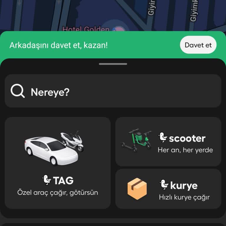Martı Tag Araç Çağırma Hizmetinde Sürekli Hata Mesajı Kullanıcı Mağduriyeti