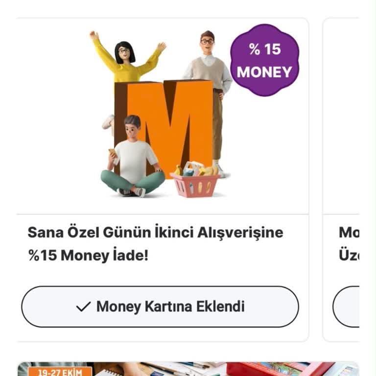 Migros Sanal Market Kampanya Money’leri Yüklenmedi Ve Fazla Tahsil Edilen Tutar İadesi Gerekiyor