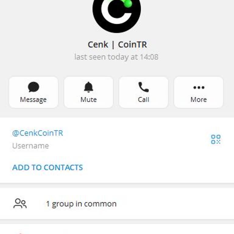Cointr Telegram Topluluğunda Eleştiri Üzerine Susturulma