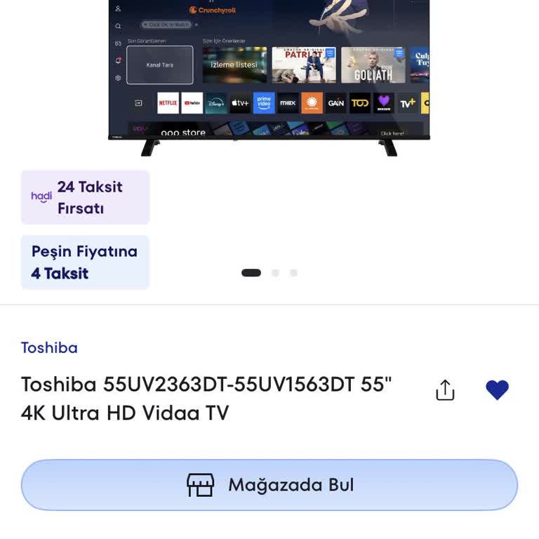 A101'den Yanlış TV Modeli Gönderildi, Doğru Ürün Teslimatı Bekleniyor