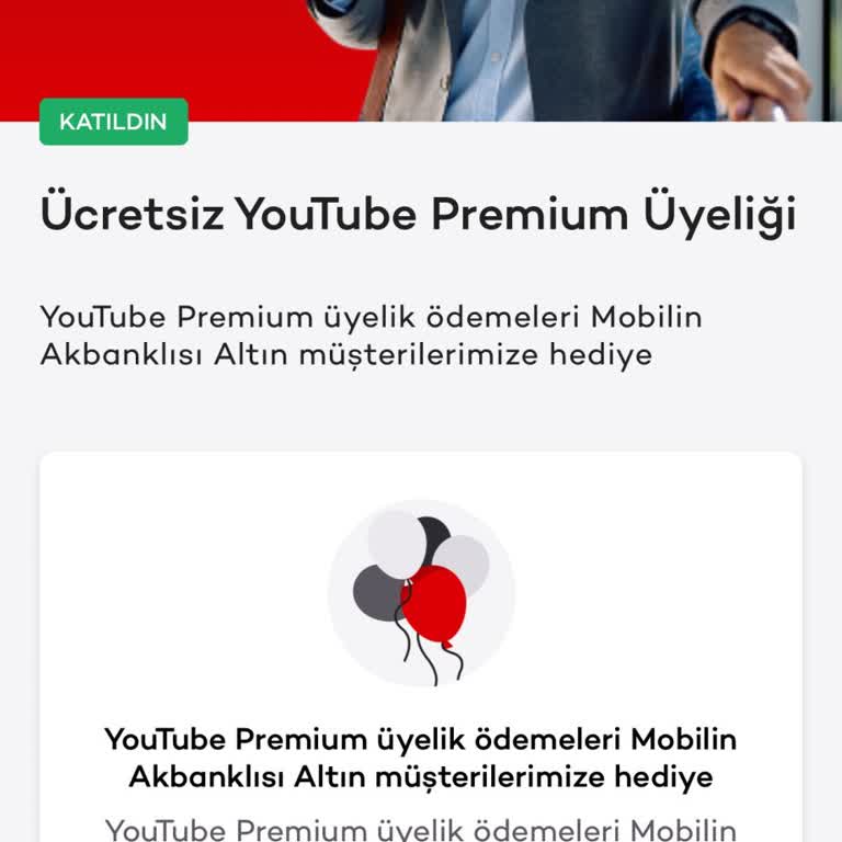 Akbank YouTube Premium Kampanyasında Alınması Gereken 120 TL Chip Para Miktarının Verilmemesi