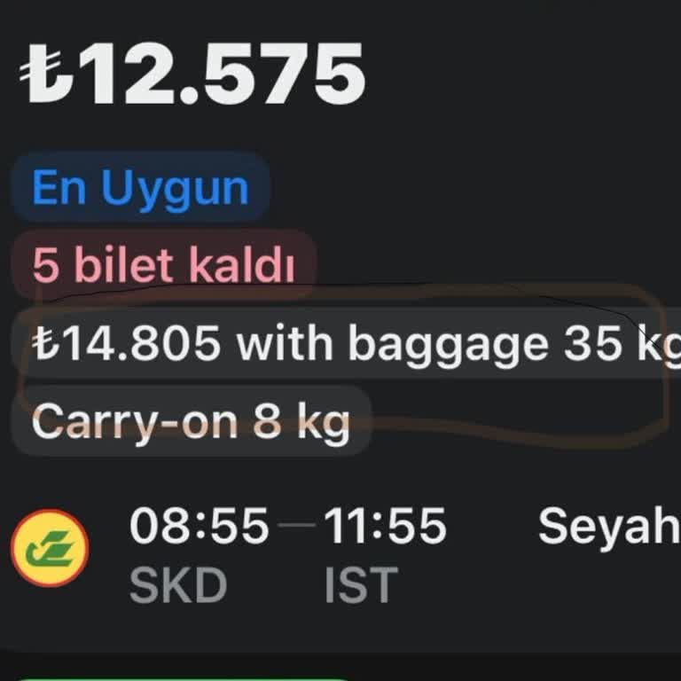 Uzbekistan Airways Bagajlı Bilet Seçiminde Hatalı Bilgilendirme ve Ödeme Farkı İadesi Talebi