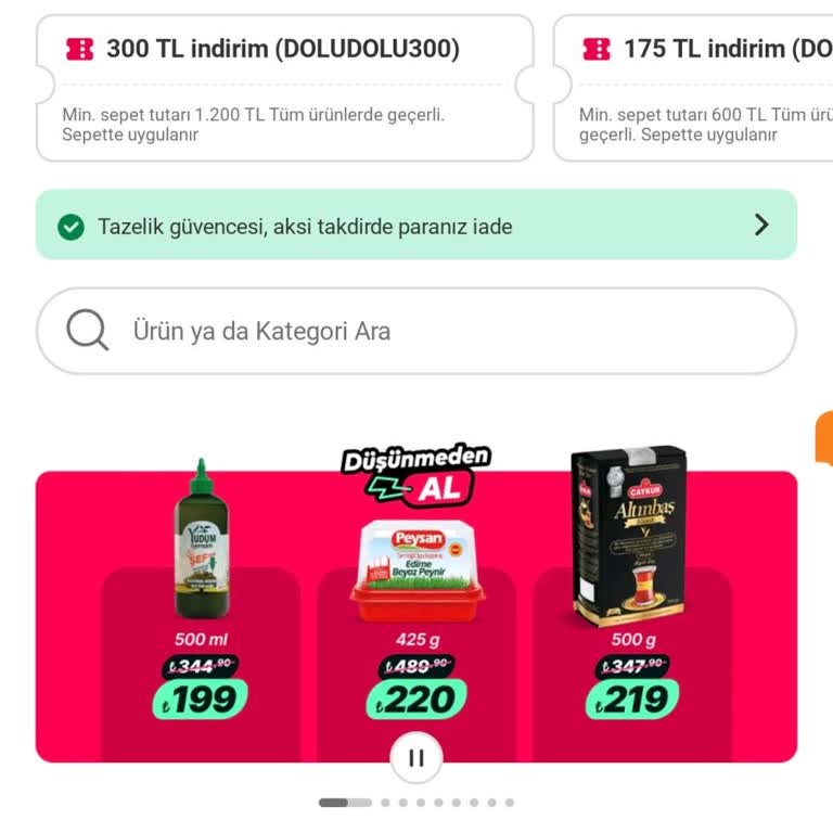 Yemeksepeti Market'te Adreste Bulunamadı Nedeniyle Haksız Sipariş İptalleri