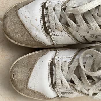 2 Yıllık Garantide 7 Ayda Deforme Olan New Balance 550 Ayakkabının Değişim Talebi