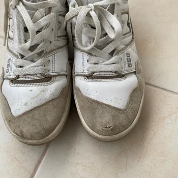 2 Yıllık Garantide 7 Ayda Deforme Olan New Balance 550 Ayakkabının Değişim Talebi