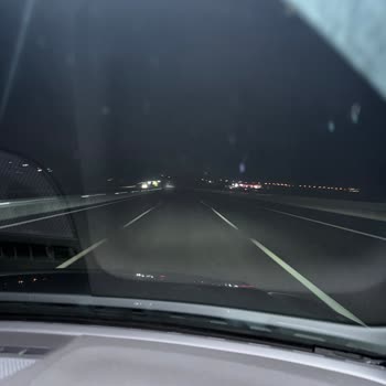 Malkara Çanakkale Otoyolunda Karanlık Aydınlatma Güvenlik Riski