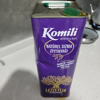 Komili Natürel Sızma Zeytinyağı Hasarlı Ve Akmış Şekilde Geldi: İade Talebi