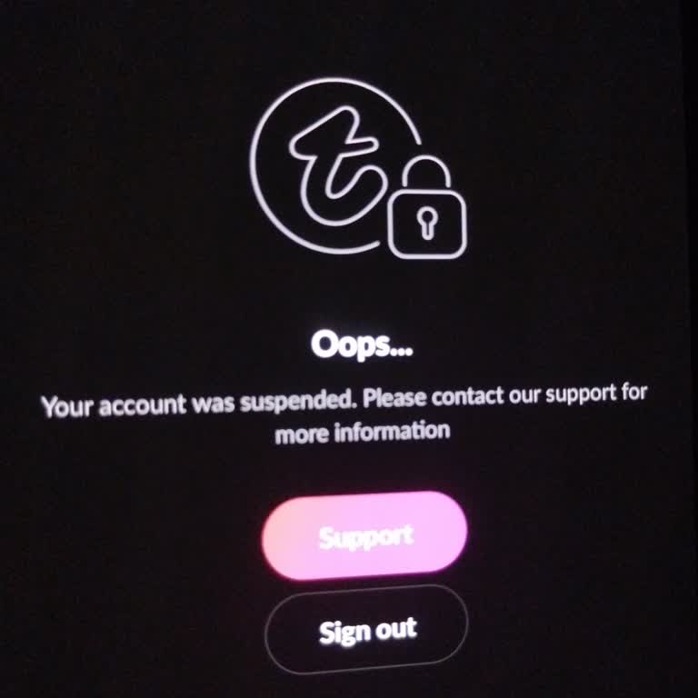 How to Recover a Suspended Tango Account