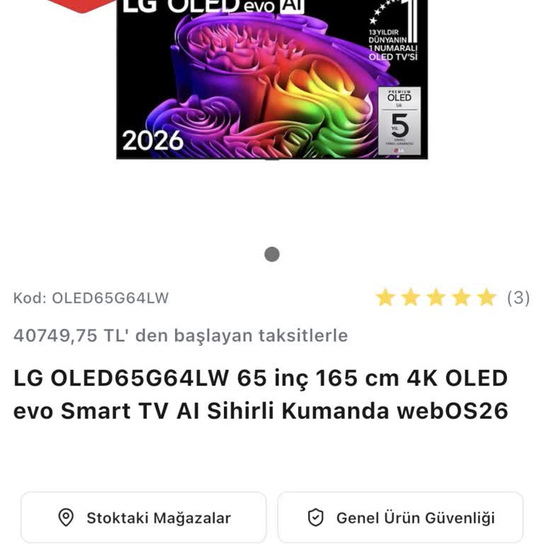 Vatan Bilgisayar'da Alınan TV'nin Fiyatı 13 Gün Sonra Düşerek 5.950 TL Farkı İade Talebi