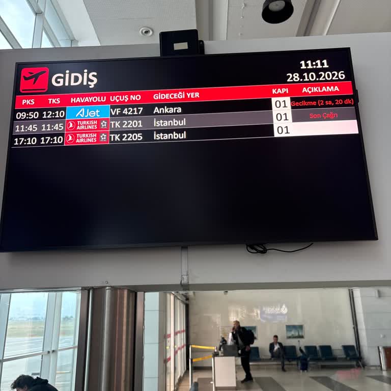Ajet Uçuşunda Hava Şartı Gerekçesiyle Tekrarlanan Rötarlar Zaman Kaybına Neden Oluyor