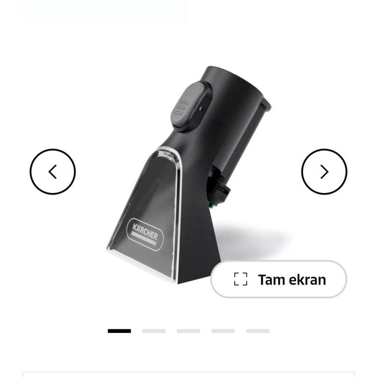 Karcher SE 5 Halı Ve Koltuk Yıkama Makinesinde Eksik Aparat İçin A101’ye Şikayet