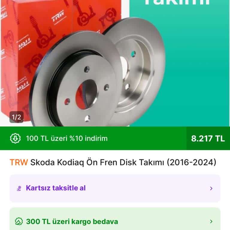 Hepsiburada’da Yılmaz Otomotiv Tek Disk Gönderdi, Eksik Ürün İadesi Teklif Edildi