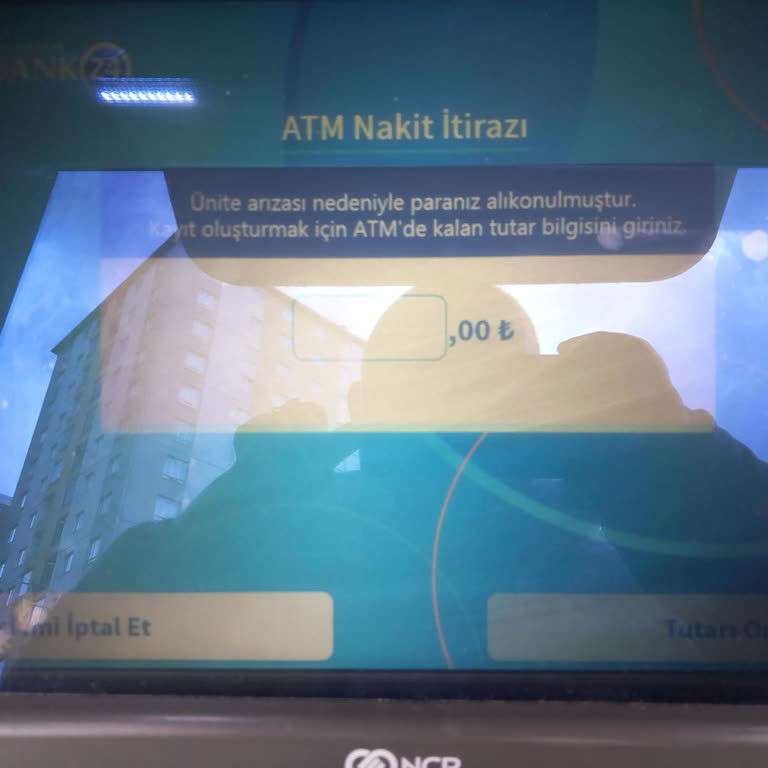 ATM Para Yatırma Arızası Ve Tatil Nedeniyle Hesaba Yansımama