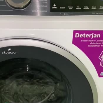Bosch Çamaşır Makinesi Sesli Çalışma Problemi