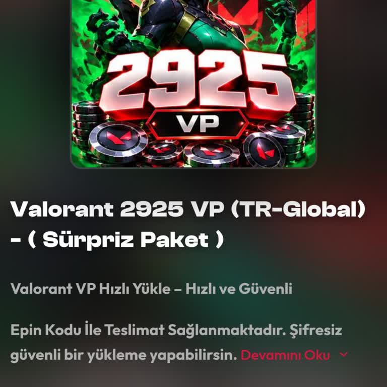 Oyun Dinar'dan Aldığım VP Miktarı Söz Verilen 1000'i Karşılamıyor
