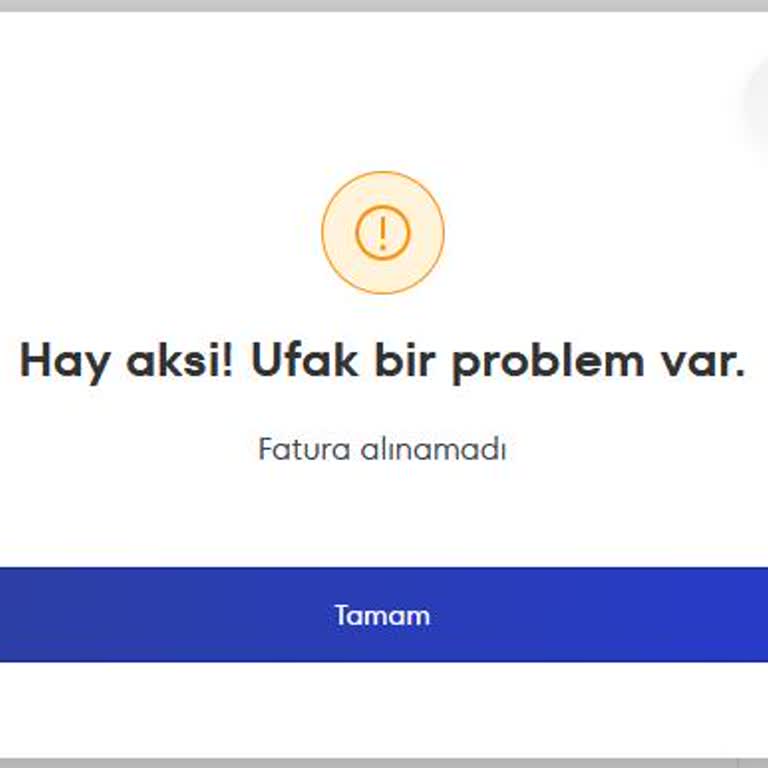 A101'den Çamaşır Makinesi Faturamı Alamadım