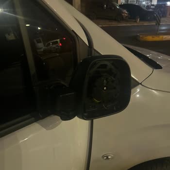 Getir Kuryesinin Arabamın Yan Aynasını Kırması Ve Kaçması