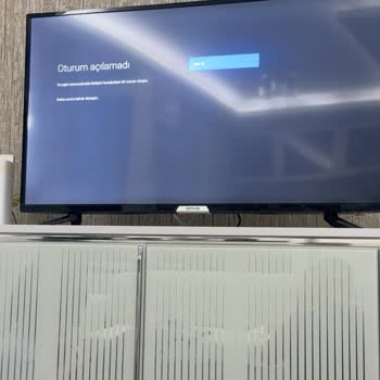 Onvo 43250 Model Televizyonda Oturum Açılamıyor Ve Uygulamalar Çalışmıyor